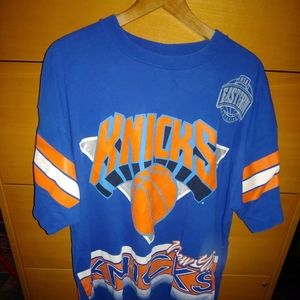SALEM Sportswear Ny Knicks Vintage Allover Tee